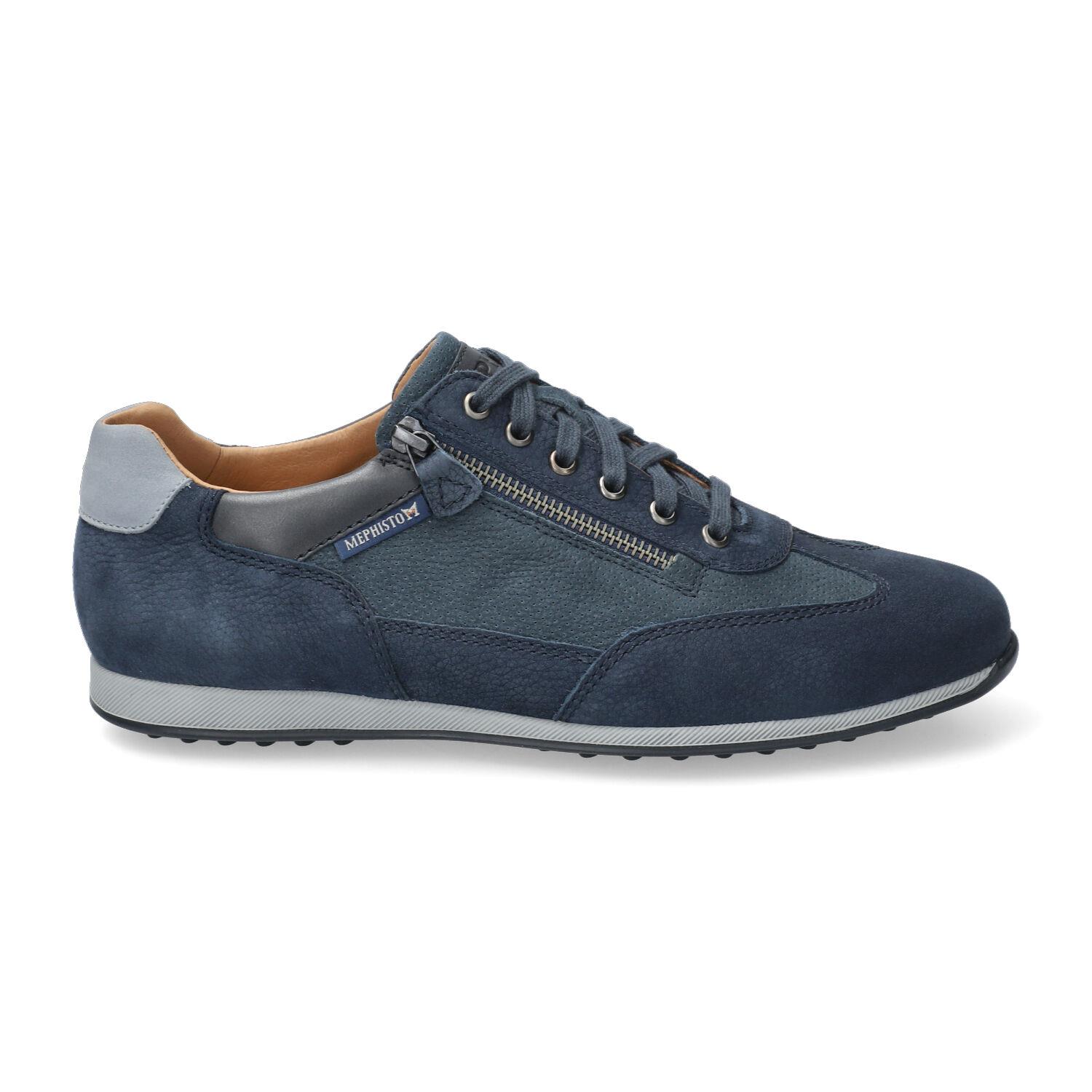 lacets homme modèle Leon Bleu jean - Mephisto